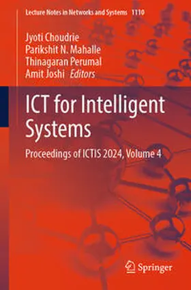 Choudrie / Mahalle / Perumal | ICT for Intelligent Systems | E-Book | sack.de