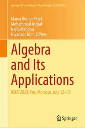 Patel / Ashraf / Mahdou |  Algebra and Its Applications | eBook | Sack Fachmedien