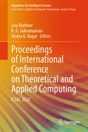 Mathew / Subramanian / Nagar | Proceedings of International Conference on Theoretical and Applied Computing | E-Book | sack.de