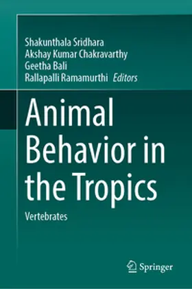 Sridhara / Kumar Chakravarthy / Bali |  Animal Behavior in the Tropics | eBook | Sack Fachmedien