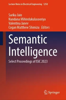Jain / Mihindukulasooriya / Janev |  Semantic Intelligence | Buch |  Sack Fachmedien