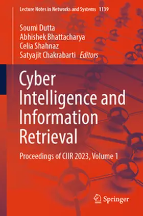 Dutta / Bhattacharya / Shahnaz | Cyber Intelligence and Information Retrieval | E-Book | sack.de