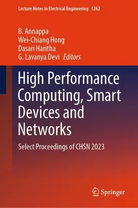 Annappa / Devi / Hong |  High Performance Computing, Smart Devices and Networks | Buch |  Sack Fachmedien