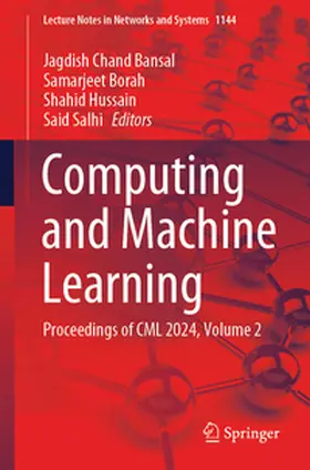 Bansal / Borah / Hussain | Computing and Machine Learning | E-Book | sack.de