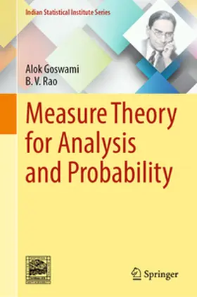 Goswami / Rao |  Measure Theory for Analysis and Probability | eBook | Sack Fachmedien