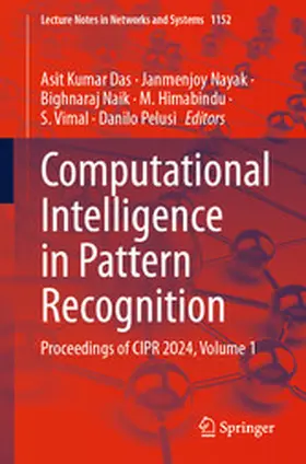 Das / Nayak / Naik | Computational Intelligence in Pattern Recognition | E-Book | sack.de