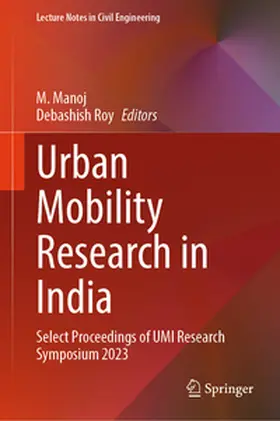 Manoj / Roy | Urban Mobility Research in India | E-Book | sack.de