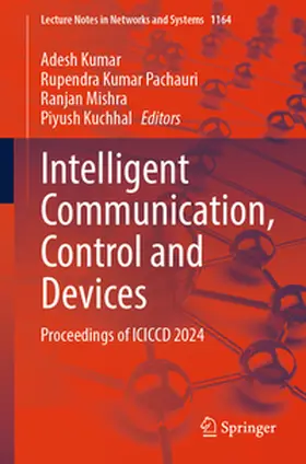 Kumar / Pachauri / Mishra | Intelligent Communication, Control and Devices | E-Book | sack.de