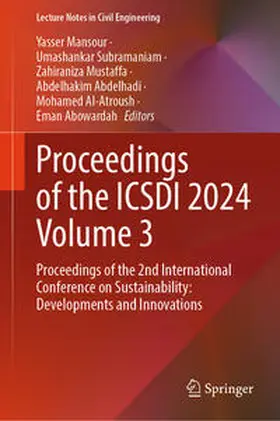Mansour / Subramaniam / Mustaffa | Proceedings of the ICSDI 2024 Volume 3 | E-Book | sack.de