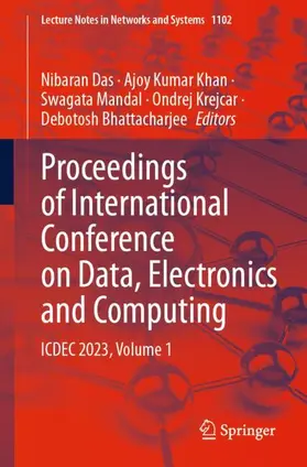 Das / Khan / Bhattacharjee |  Proceedings of International Conference on Data, Electronics and Computing | Buch |  Sack Fachmedien