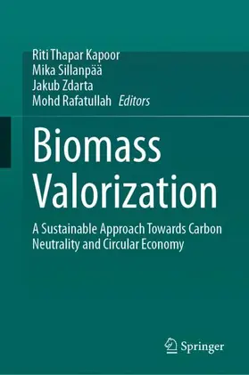 Kapoor / Sillanpää / Zdarta |  Biomass Valorization | Buch |  Sack Fachmedien