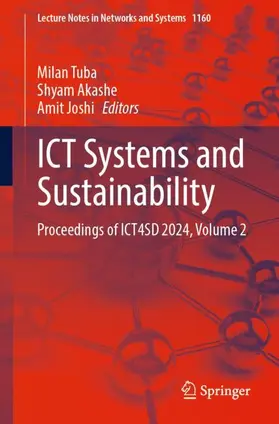 Tuba / Joshi / Akashe |  ICT Systems and Sustainability | Buch |  Sack Fachmedien