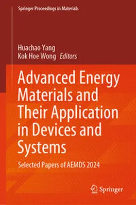 Yang / Wong | Advanced Energy Materials and Their Application in Devices and Systems | E-Book | sack.de