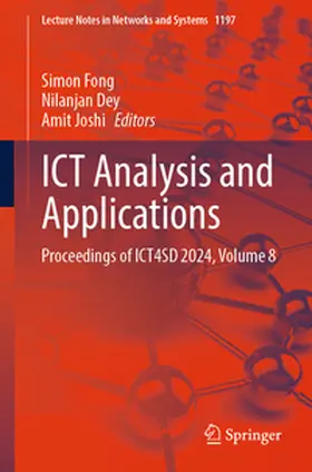 Fong / Dey / Joshi | ICT Analysis and Applications | E-Book | sack.de