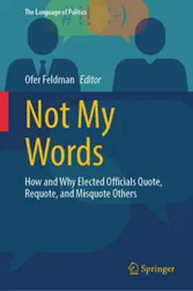 Feldman | Not My Words | E-Book | www2.sack.de