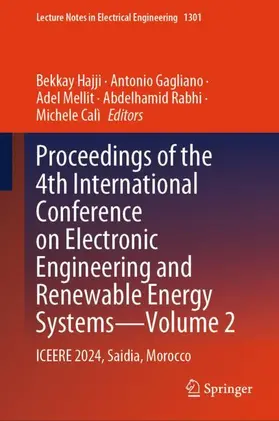 Hajji / Gagliano / Calì |  Proceedings of the 4th International Conference on Electronic Engineering and Renewable Energy Systems - Volume 2 | Buch |  Sack Fachmedien