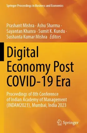 Mishra / Sharma / Khanra |  Digital Economy Post COVID-19 Era | Buch |  Sack Fachmedien