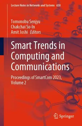 Senjyu / Joshi / So-In |  Smart Trends in Computing and Communications | Buch |  Sack Fachmedien