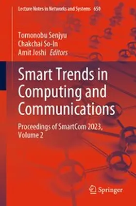 Senjyu / So-In / Joshi | Smart Trends in Computing and Communications | E-Book | sack.de