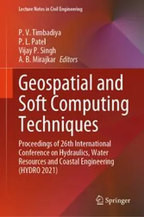 Timbadiya / Patel / Singh |  Geospatial and Soft Computing Techniques | eBook | Sack Fachmedien
