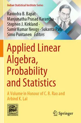 Bapat / Karantha / Puntanen |  Applied Linear Algebra, Probability and Statistics | Buch |  Sack Fachmedien