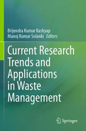 Solanki / Kashyap |  Current Research Trends and Applications in Waste Management | Buch |  Sack Fachmedien