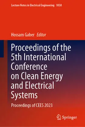 Gaber | Proceedings of the 5th International Conference on Clean Energy and Electrical Systems | E-Book | sack.de