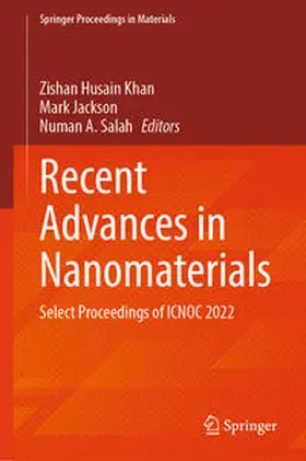Khan / Jackson / Salah |  Recent Advances in Nanomaterials | eBook | Sack Fachmedien