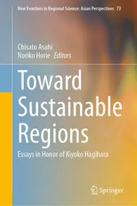 Asahi / Horie |  Toward Sustainable Regions | eBook | Sack Fachmedien