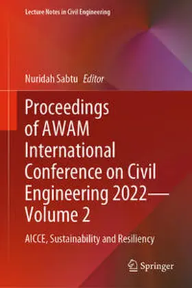 Sabtu | Proceedings of AWAM International Conference on Civil Engineering 2022—Volume 2 | E-Book | sack.de