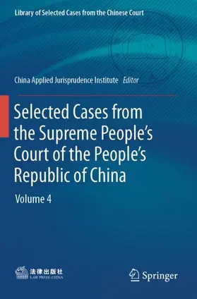  Selected Cases from the Supreme People's Court of the People's Republic of China | Buch |  Sack Fachmedien
