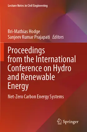 Prajapati / Hodge |  Proceedings from the International Conference on Hydro and Renewable Energy | Buch |  Sack Fachmedien