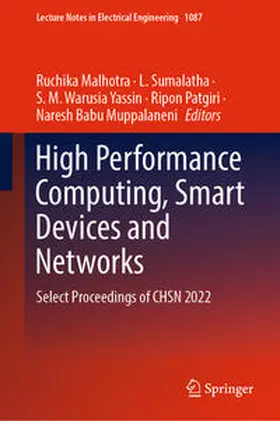 Malhotra / Sumalatha / Yassin | High Performance Computing, Smart Devices and Networks | E-Book | sack.de
