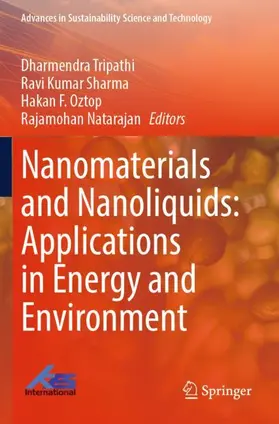 Tripathi / Natarajan / Sharma |  Nanomaterials and Nanoliquids: Applications in Energy and Environment | Buch |  Sack Fachmedien