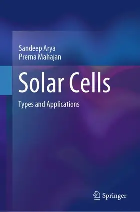 Mahajan / Arya |  Solar Cells | Buch |  Sack Fachmedien