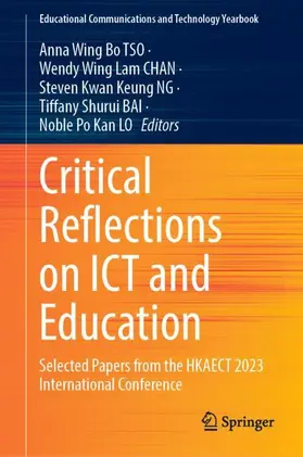 TSO / CHAN / NG |  Critical Reflections on ICT and Education | Buch |  Sack Fachmedien