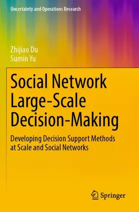 Yu / Du |  Social Network Large-Scale Decision-Making | Buch |  Sack Fachmedien