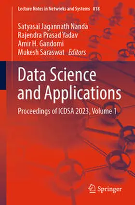 Nanda / Yadav / Gandomi | Data Science and Applications | E-Book | sack.de