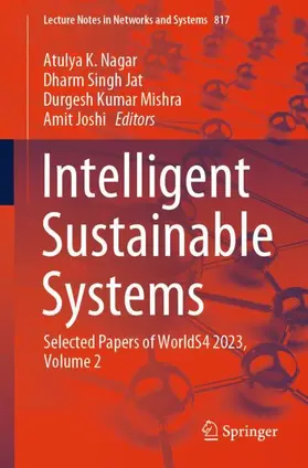 Nagar / Joshi / Jat |  Intelligent Sustainable Systems | Buch |  Sack Fachmedien
