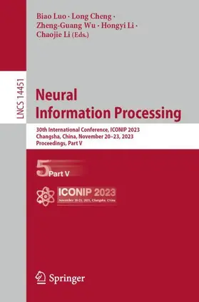 Luo / Cheng / Li |  Neural Information Processing | Buch |  Sack Fachmedien