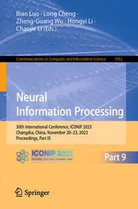 Luo / Cheng / Wu | Neural Information Processing | E-Book | sack.de