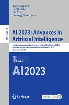 Liu / Webb / Yue | AI 2023: Advances in Artificial Intelligence | E-Book | sack.de