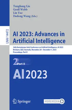 Liu / Webb / Yue | AI 2023: Advances in Artificial Intelligence | E-Book | sack.de