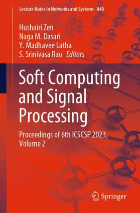 Zen / Dasari / Latha |  Soft Computing and Signal Processing | Buch |  Sack Fachmedien