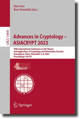 Steinfeld / Guo |  Advances in Cryptology - ASIACRYPT 2023 | Buch |  Sack Fachmedien