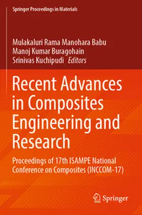 Manohara Babu / Buragohain / Kuchipudi |  Recent Advances in Composites Engineering and Research | Buch |  Sack Fachmedien
