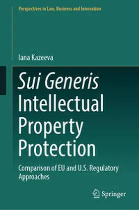 Kazeeva |  Sui Generis Intellectual Property Protection | eBook | Sack Fachmedien