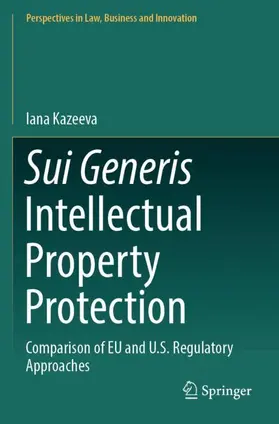 Kazeeva |  Sui Generis Intellectual Property Protection | Buch |  Sack Fachmedien