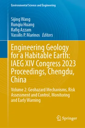 Wang / Huang / Azzam |  Engineering Geology for a Habitable Earth: IAEG XIV Congress 2023 Proceedings, Chengdu, China | eBook | Sack Fachmedien