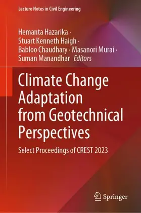 Hazarika / Haigh / Manandhar |  Climate Change Adaptation from Geotechnical Perspectives | Buch |  Sack Fachmedien